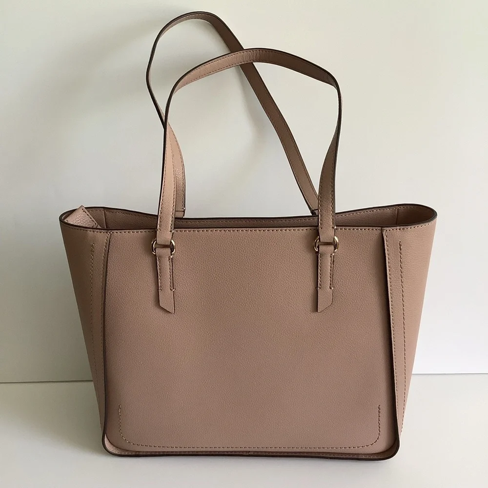 Michael Kors Sylvia Fawn‎ Leather Tote Bag NWT